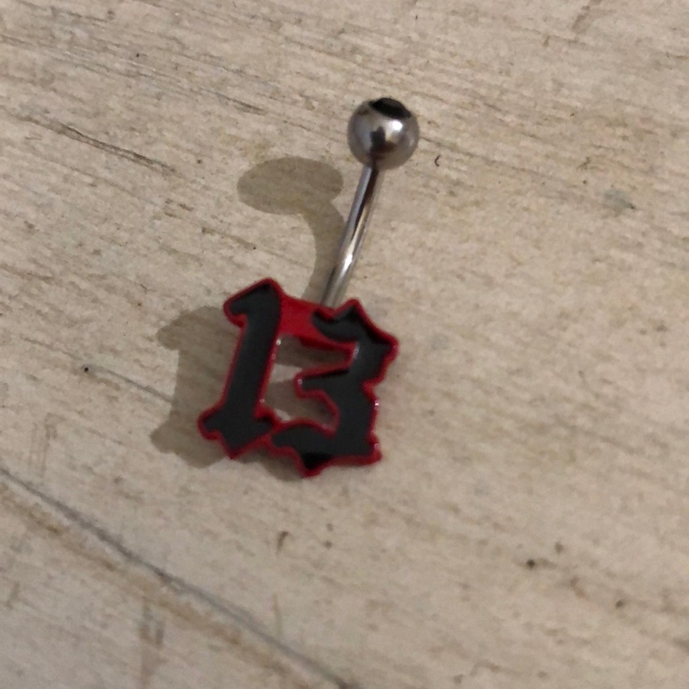 #13 belly ring